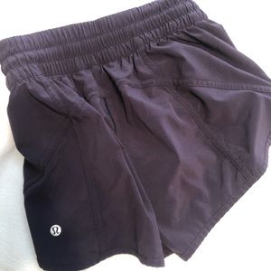 Lululemon Purple Running Shorts